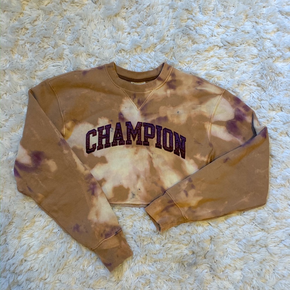 Cropped Champion Crewneck